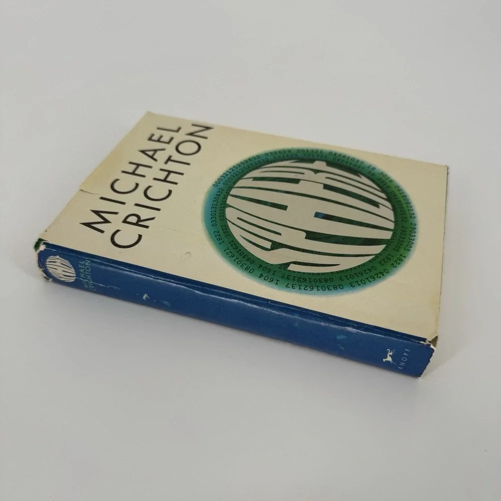 Sphere Michael Crichton 1987 BCE Book Club‎ Edition Hardcover w/ Dust Jacket